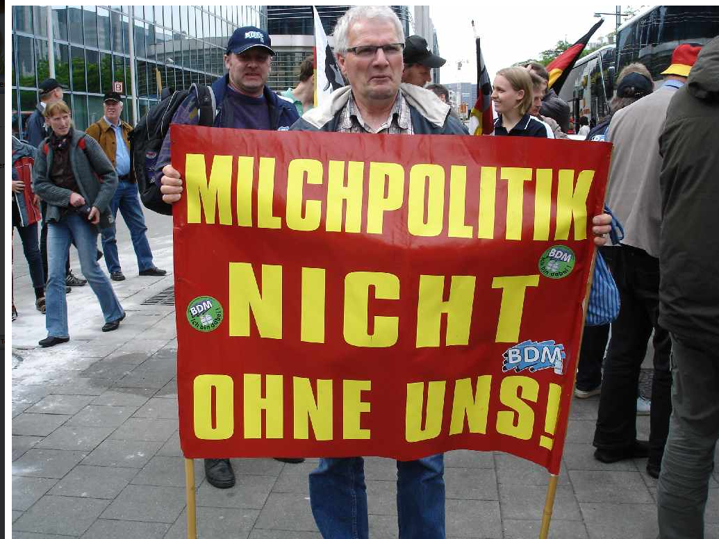 Milchprotest